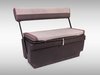 Swing seat box